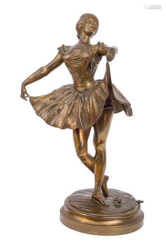 Emile Pinedo. Bronce dancer