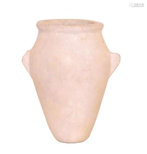 Old Egypt alabaster vase