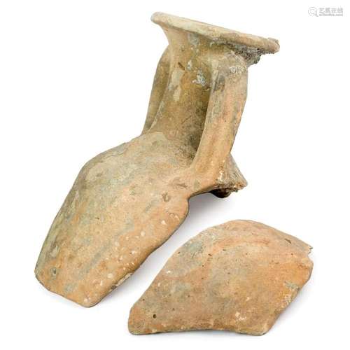 Three roman amphora fragments