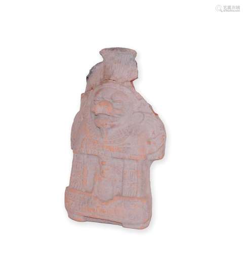 Mayan clay figure