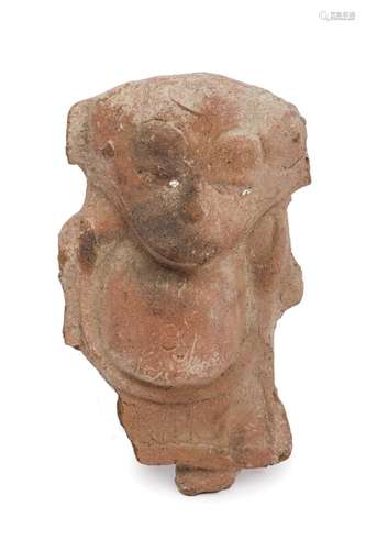 Mayan clay figure