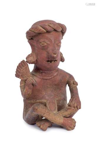 Anthropomorph nayarit clay figure