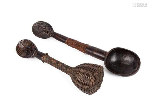 Tamaye people spoon and reliquary