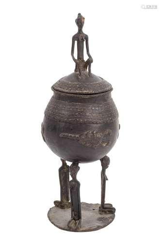 A bronze saucepan Dogon people 20th Century