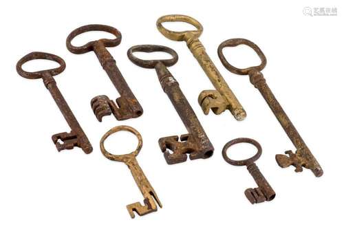 Several iron keys. Spain