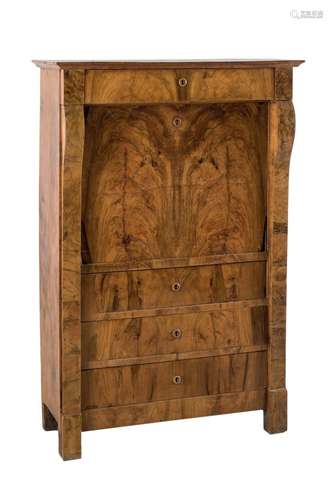 Biedermeier style secretaire 19th Century