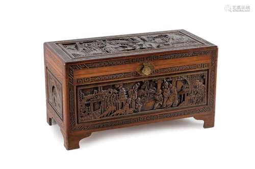 An oriental camphor chest Early 20th Century