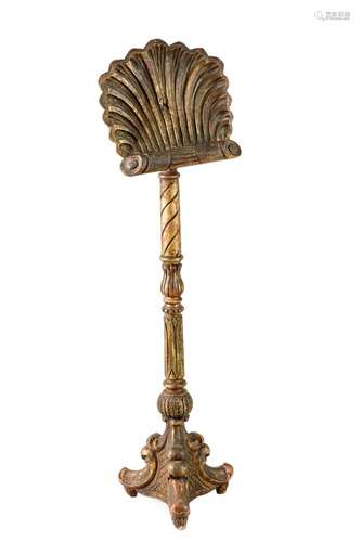 A gilded and carved wood stand 1900