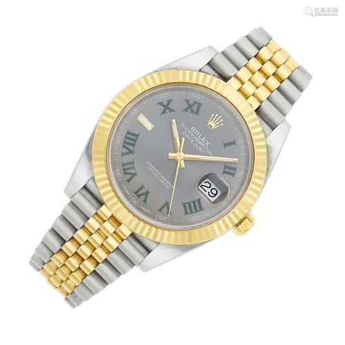 Rolex Gentleman's Stainless Steel and Gold 'Oyster...