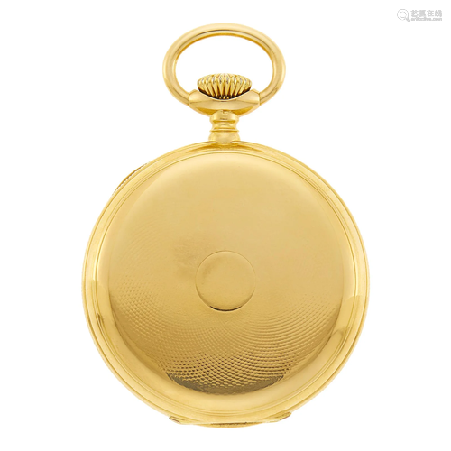 Patek Philippe Gold Hunting Case Pocket Watch