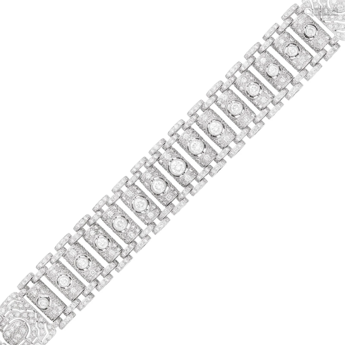 White Gold and Diamond Bracelet