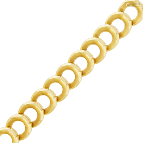 Gold Link Bracelet