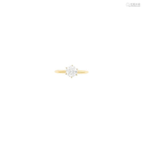 Gold and Diamond Ring