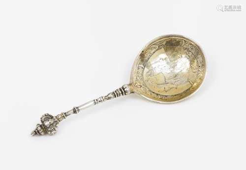 An unusual 16th century spoon