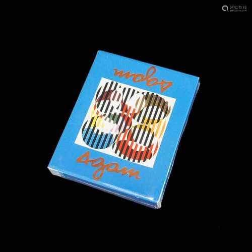 Yaacov Agam Playing Cards