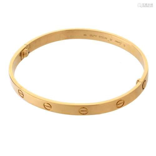 Cartier 18K Love Bracelet