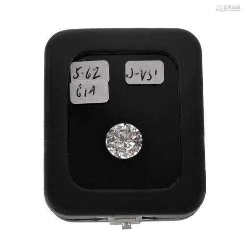 GIA 5.62ct Diamond