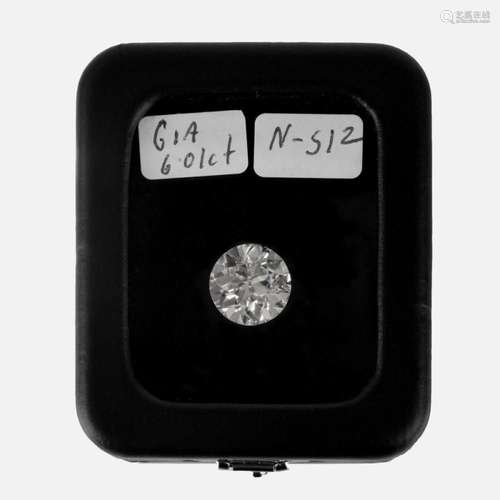 GIA 6.01ct Diamond