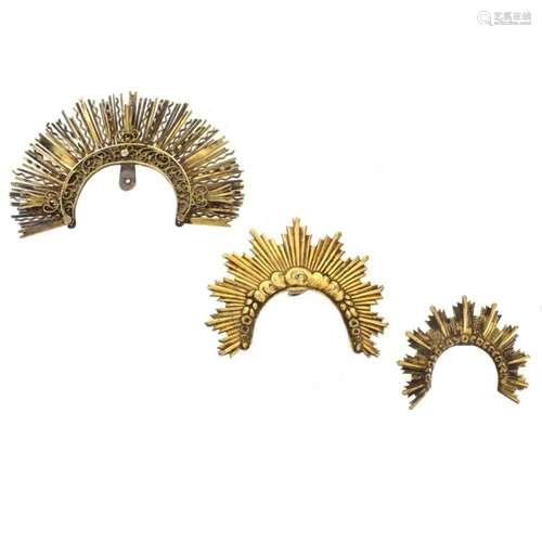 Spanish Colonial Santos Halos