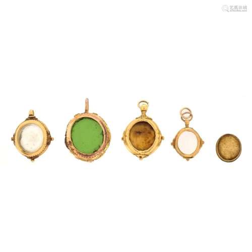 Spanish Colonial Gold Pendants