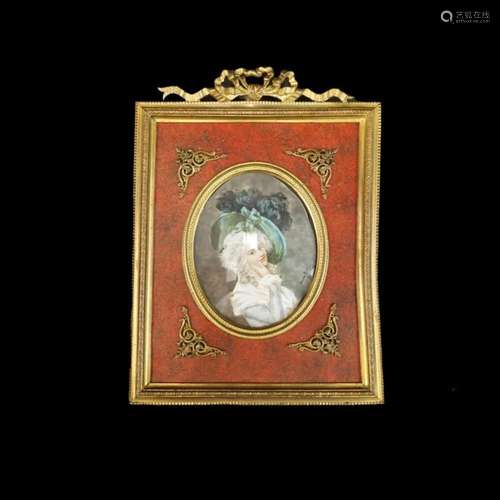 19th C. Miniature Portrait