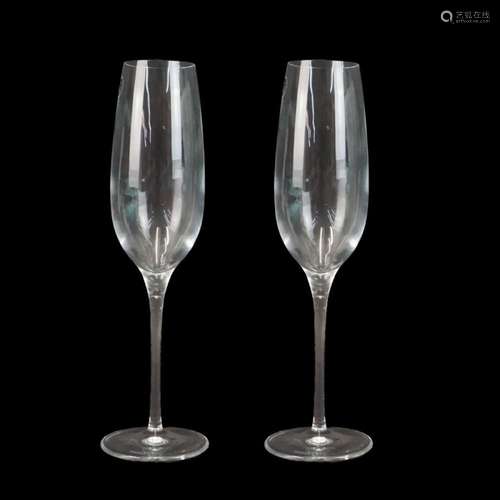 Tiffany Toasting Flutes