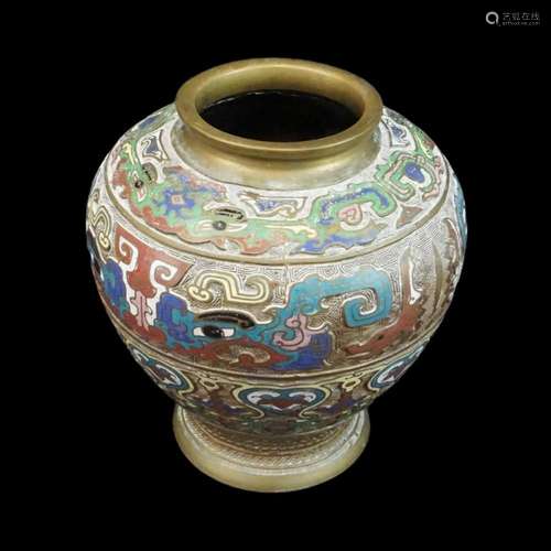 Japanese Cloisonne Vase