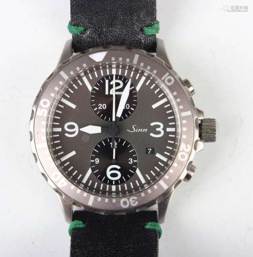 A Sinn Diapal Automatic steel cased diver's wristwatch, circ...