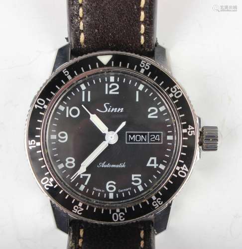 A Sinn 104 Automatic steel cased diver's wristwatch, circa 2...