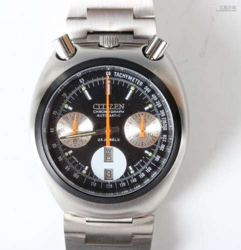 A Citizen Chronograph Automatic stainless steel cased gentle...