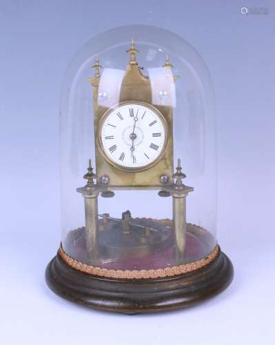 A late 19th century Anton Harder patent brass anniversary ti...