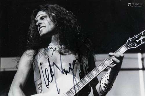 TED NUGENT.Photograph signed on June 2, 2006 at the Bikini R...