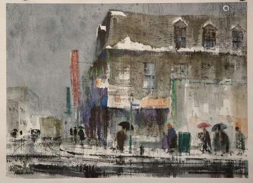 RALPH AVERY (Rochester, Georgia - New York 1907-1976).Street...