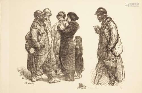 THÉOPHILE ALEXANDRE STEINLEN (Switzerland, 1859 - France, 19...