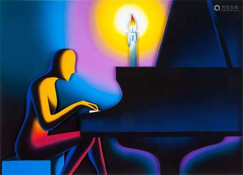 MARK KOSTABI (United States, 1960)."The Right Note, 201...