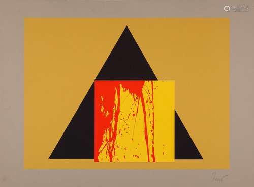 GUSTAVO TORNER (Cuenca, 1925).Untitled. Silkscreen, P.A.Sign...