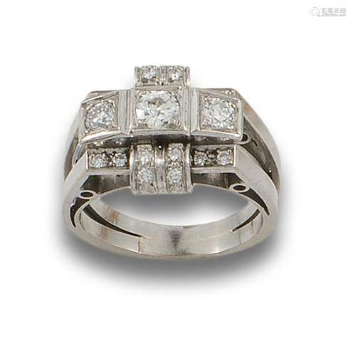 Ring, Art Deco style