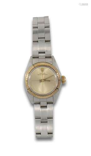 ROLEX OYSTER PERPETUAL ladies  wristwatch, automatic movemen...