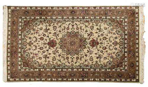 CHINESE SINO TABRIZ CARPET W 5 11" L 8 11"