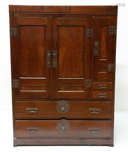 KOREAN CABINET, H 50 1/2", W 36 1/2", D 20 3/4&quo...