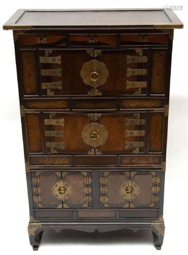 KOREAN CABINET, H 42 1/2", W 27 1/2", D 14"