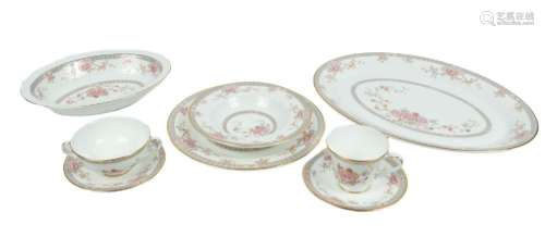 ROYAL DOULTON "CANTON" PATTERN DINNER SERVICE FOR ...
