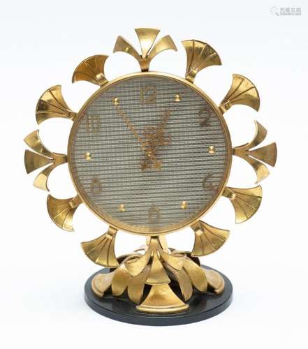 SPAULDING & CO BOUDOIR CLOCK H 8" W 6"