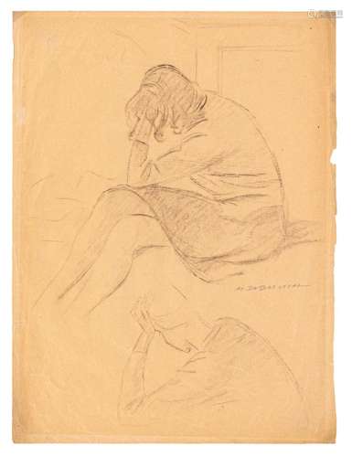 MARCELLO DUDOVICH, Untitled (Study of figure)