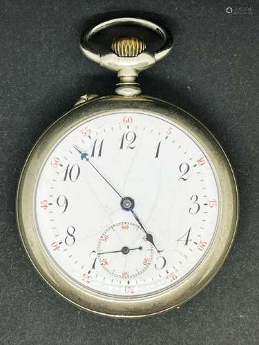 HERALD MONOPOL OPENFACE POCKET WATCH