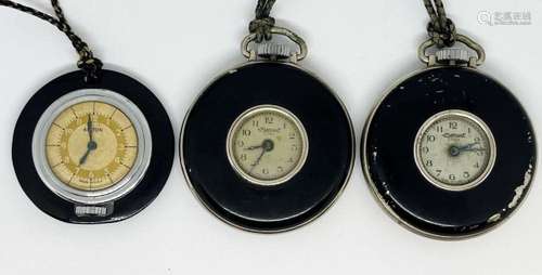 (2) INGERSOLL CORD (1) KENTON VINTAGE WATCHES