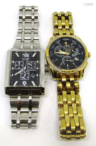 (2) CITIZEN MENS WATCHES (1) WORKING