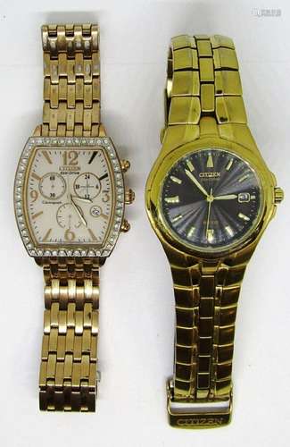 (2) CITIZEN MENS WATCHES BOTH WORKING