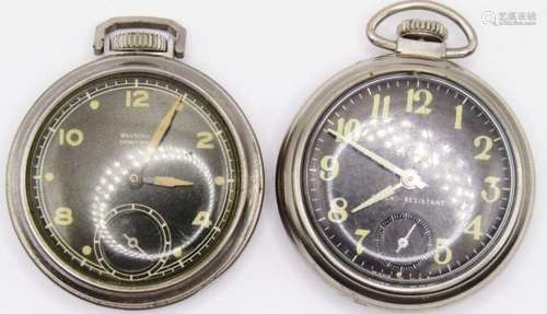 (2) WESTCLOX POCKET WATCHES