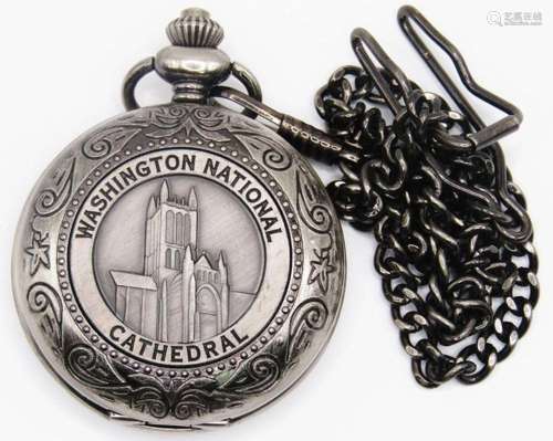 WASHINGTON NATIONAL CATHEDRAL POCKETWATCH